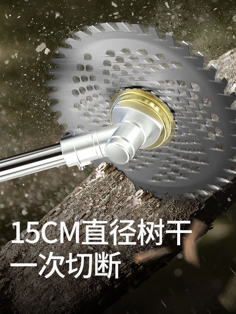 Бензиновая газонокосилка четырехтактный рюкзак небольшая Бытовая многофункциональная триммер кусторез культиватор