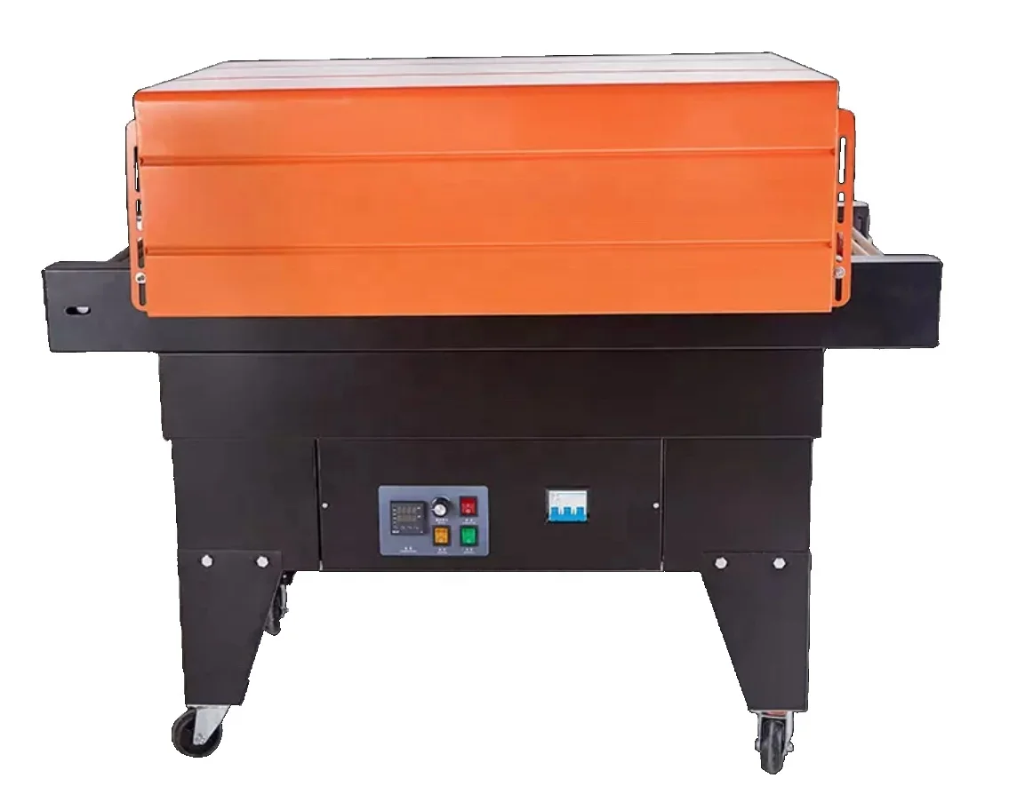 BS4535  Shrinking And Packing Machine/heat-shrinkable Machine, small jet heat shrink tunnel packing