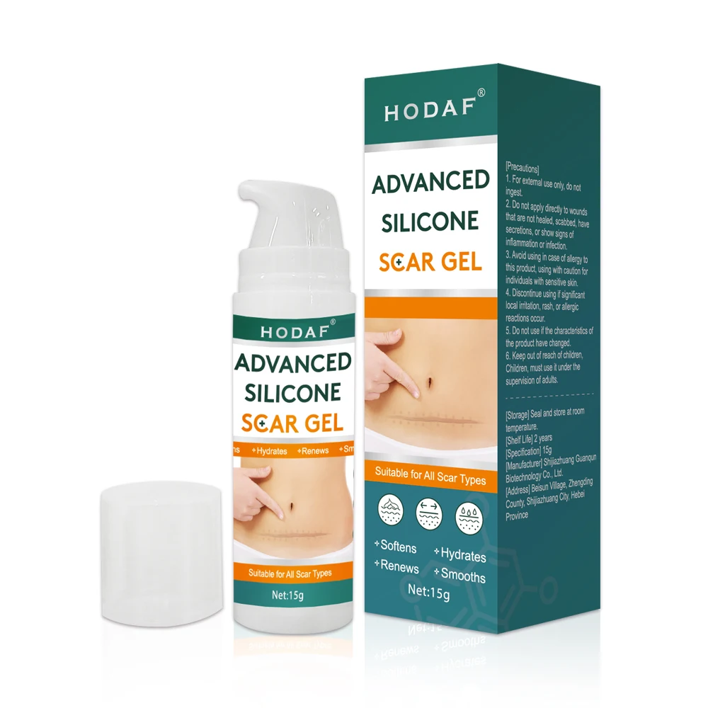 New product Skin Repair for Faded scars Silicon Scar Gel for stretch mark surgery Scar Repair cream