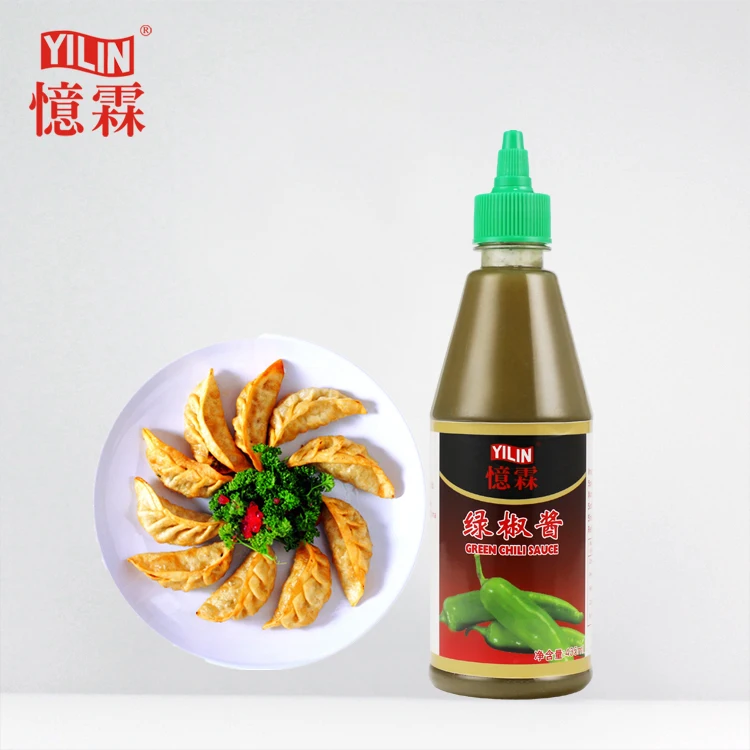 green chili sauce for food  for fired food
