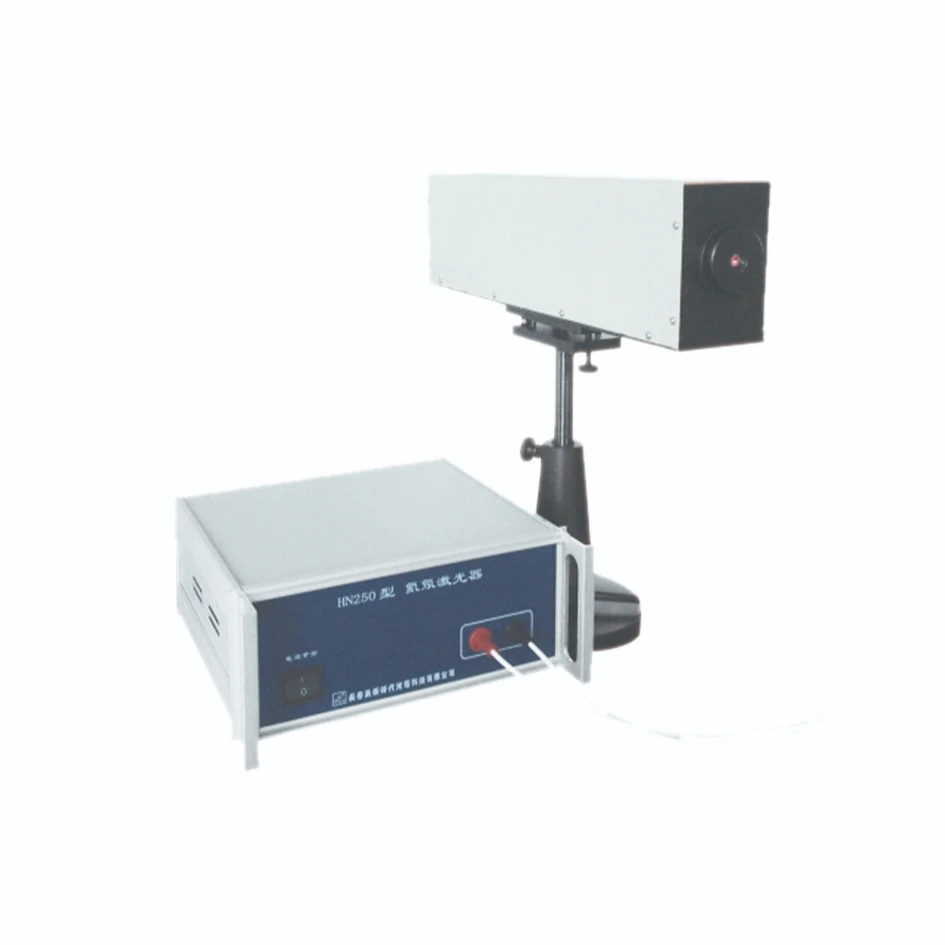 Easy operation helium-neon laser physical experimental apparatus