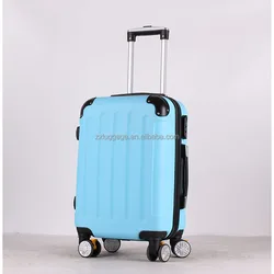 Zhuoxing abs material iron trolley 16 20 24 28 inch chinese travel suitcases for women 4 wheels