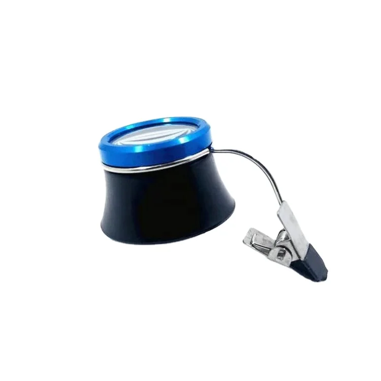 Watch Repair Tool Clip Spectacle frames 5X Magnifying Glass with Clamp