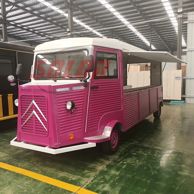 Solon Sale Ice Cream Food Truck Mobile Coffe Food Car For Hot Dog