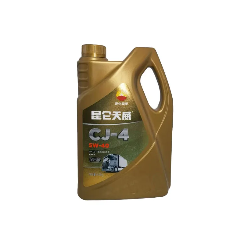 PetroChina Kunlun CJ-4 5W-40 Diesel Engine Oil 3.5KG/4L Made in China
