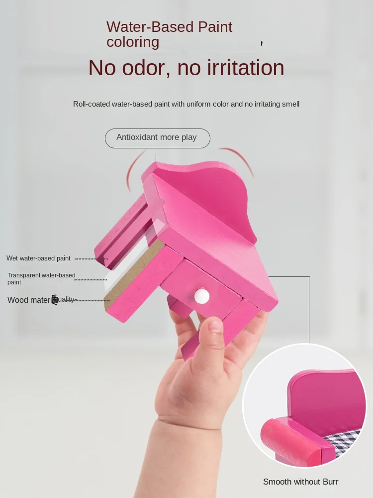 Hot Selling Unisex Montessori DIY Puzzle Board Wooden Geometric S Block Educational Matching Toys Oversized Vienna Games