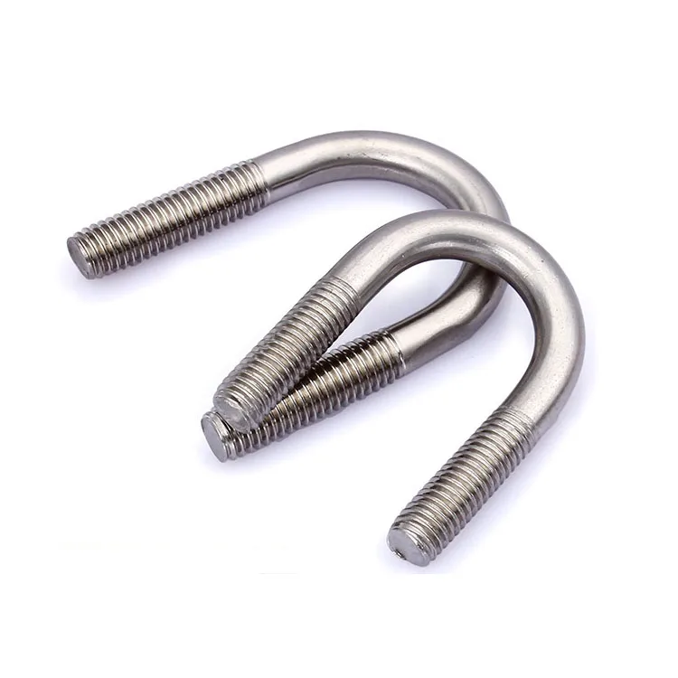 DIN3570 u shape carbon steel bolt stainless bolts customized pipe bend