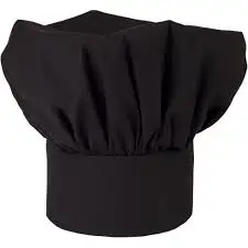 
Poly Cotton Standard Size Chef Hat Caps for Wholesalers - Hotel Uniform 