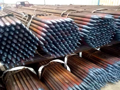 Tunnel Construction Conduit Forming Machine Steel Round Tube Taper Swaging Machine