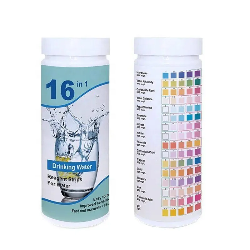 Good selling 2024 CE ISO Bacteria Tests Strips 17 in 1 test kits hardness coli for Drinking Water