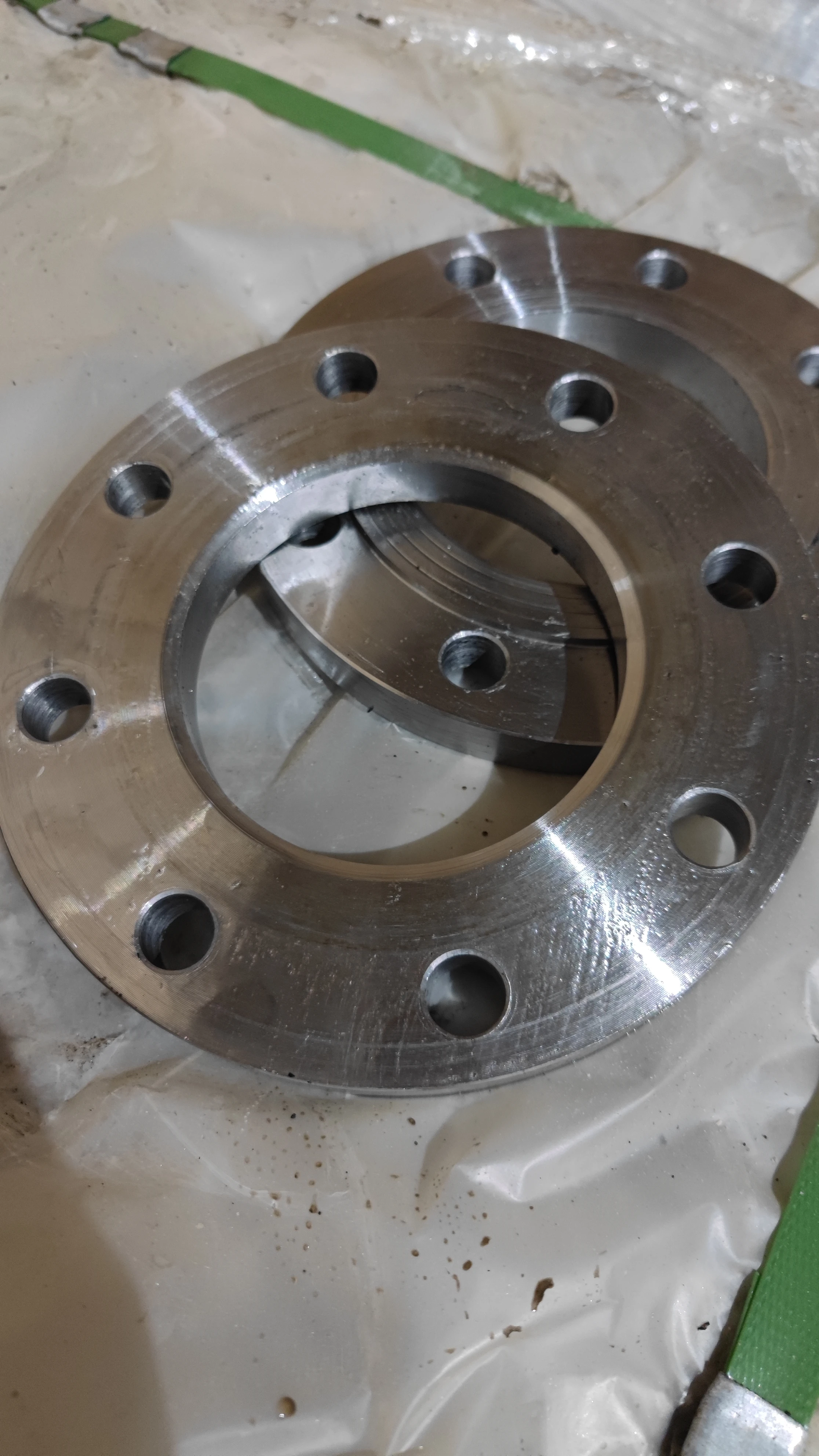 BS4504 PN16 PL RF DN15-DN600 углеродистая сталь ковка без резьбовой с шелковым сварки плоский фланец глухая доска