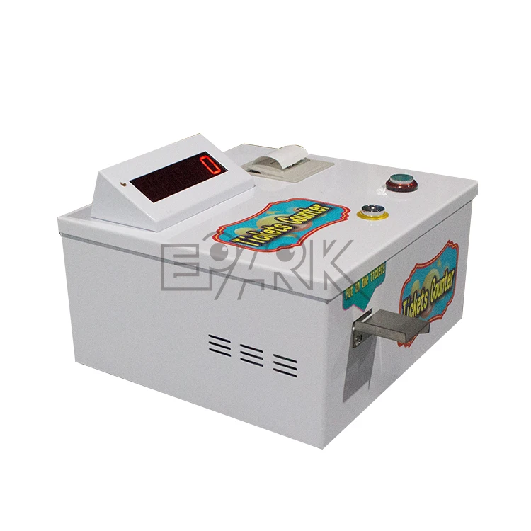 Easy Operated Digital Ticket Count Machine/Print Receipt Machine Lottery Ticket Eater Machine