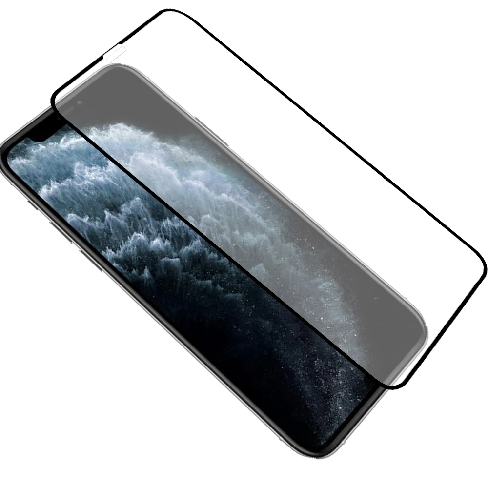 3D изогнутое полное покрытие анти синий свет Закаленное стекло протектор экрана Iphone 11 экран конфиденциальности