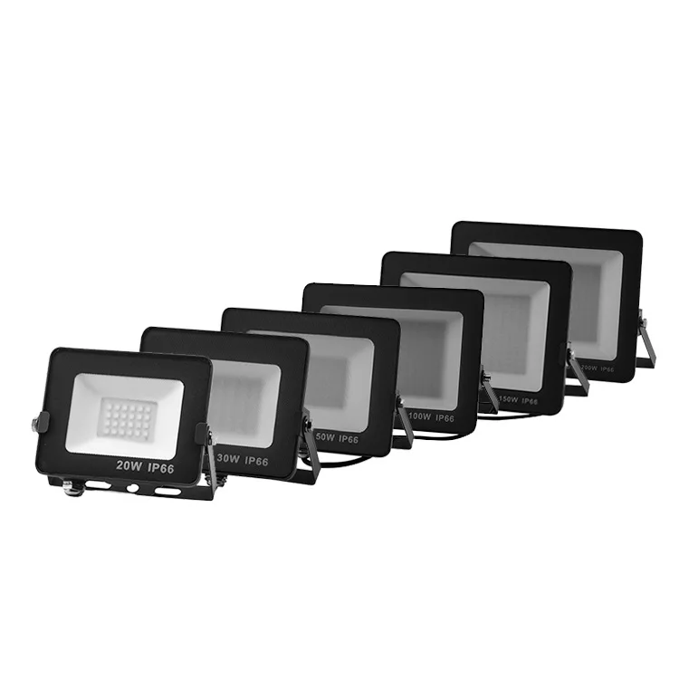 Floodlight Ip66 Waterproof Outdoor 20 30 50 100 150 200 Watt Smd Led Flood Light