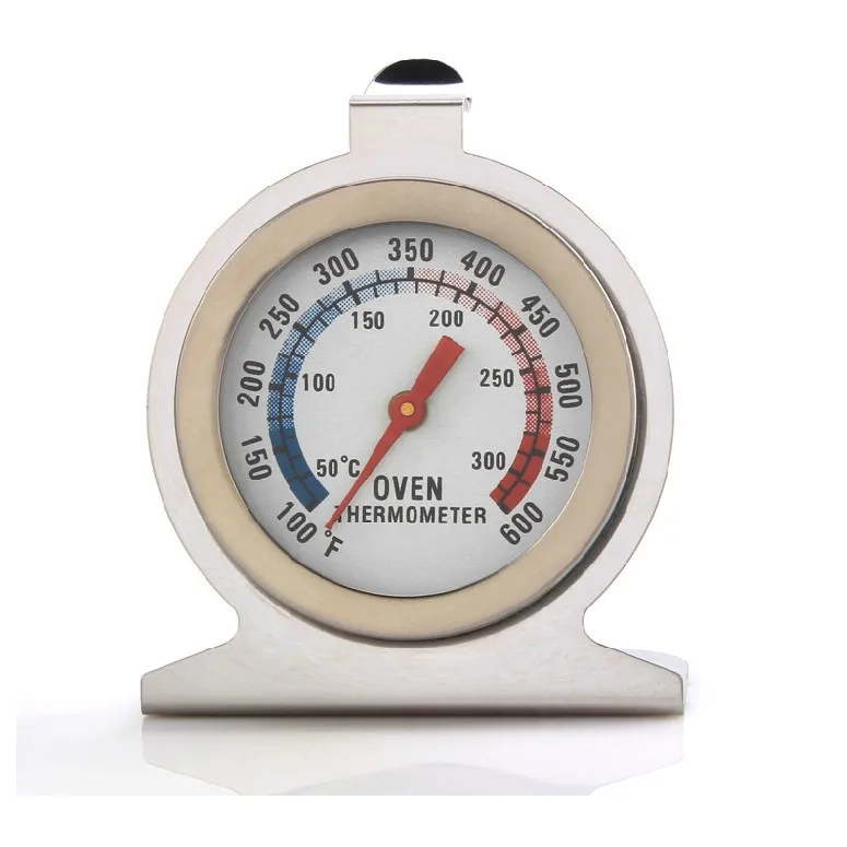 Stainless Steel Food Meat Temperature Classic Stand Up Dial Oven Thermometer Gauge Gage Cooker Thermometer