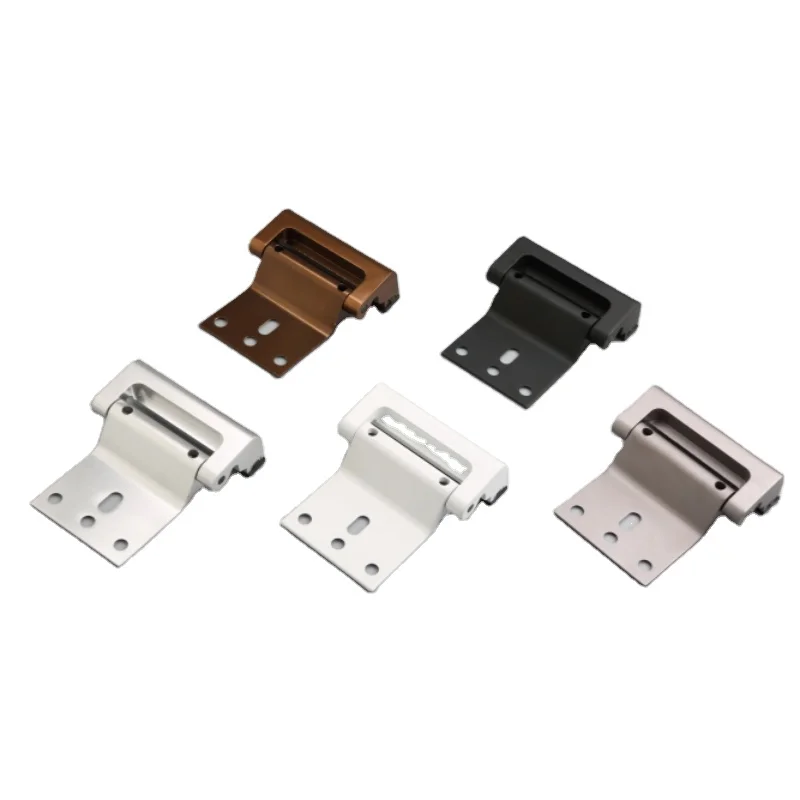 High Safety Aluminum Alloy Hinge Latch Lock Night Childproof Door Reinforcement for Home Security Key Parts
