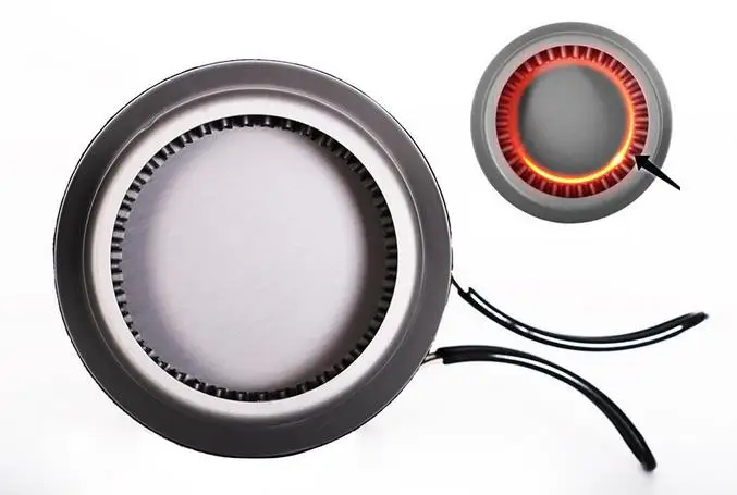 2023 New Camping Backpacking Stove Cooking System Lightweight Stove Set with 0.75L Pot and 0.25L Fry Pan