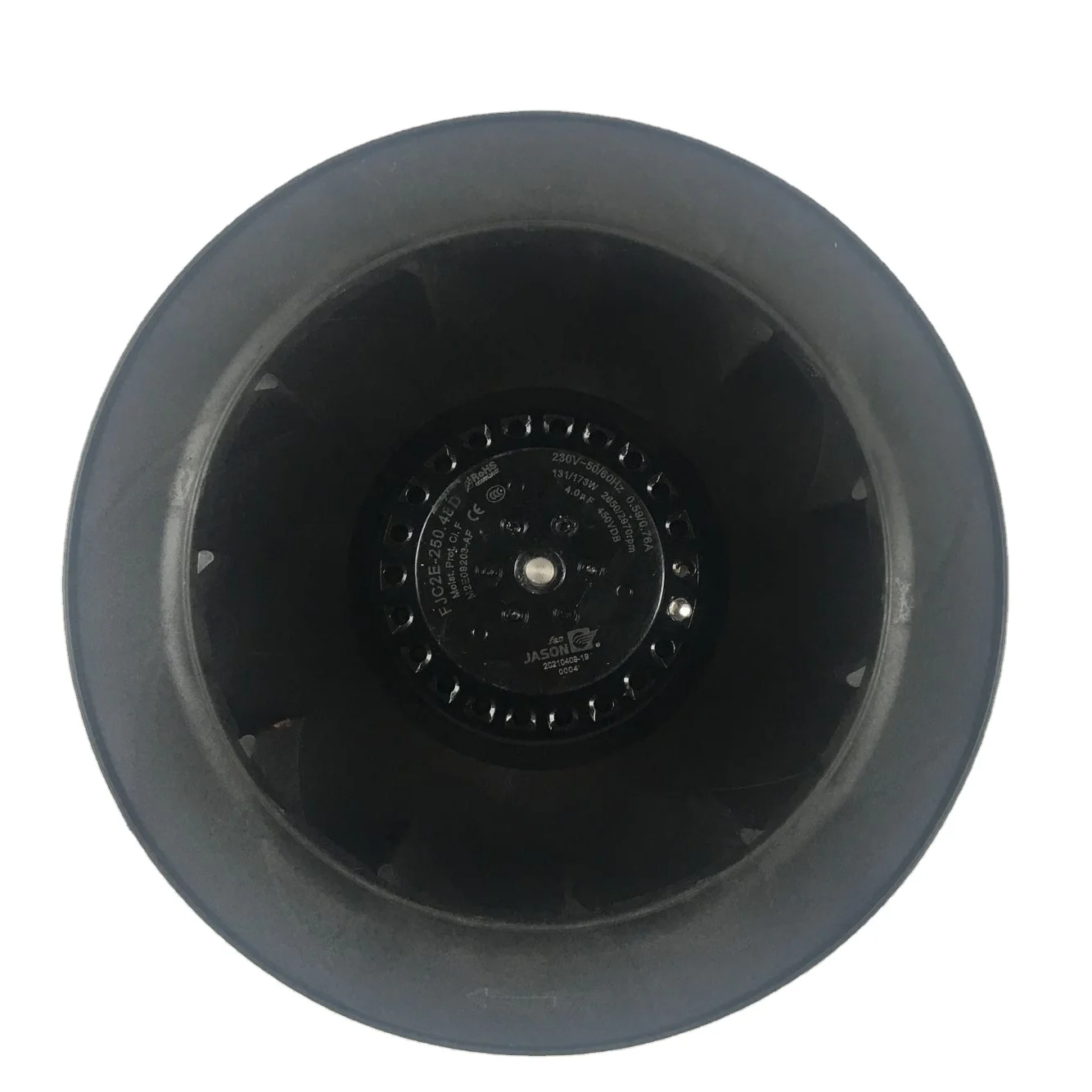 250mm JASONFAN FJC2E-250.48D AC 230V 2700RPM 0.59A 131W Centrifugal Cooling Fan for Siemens 6RA80 Series Inverter