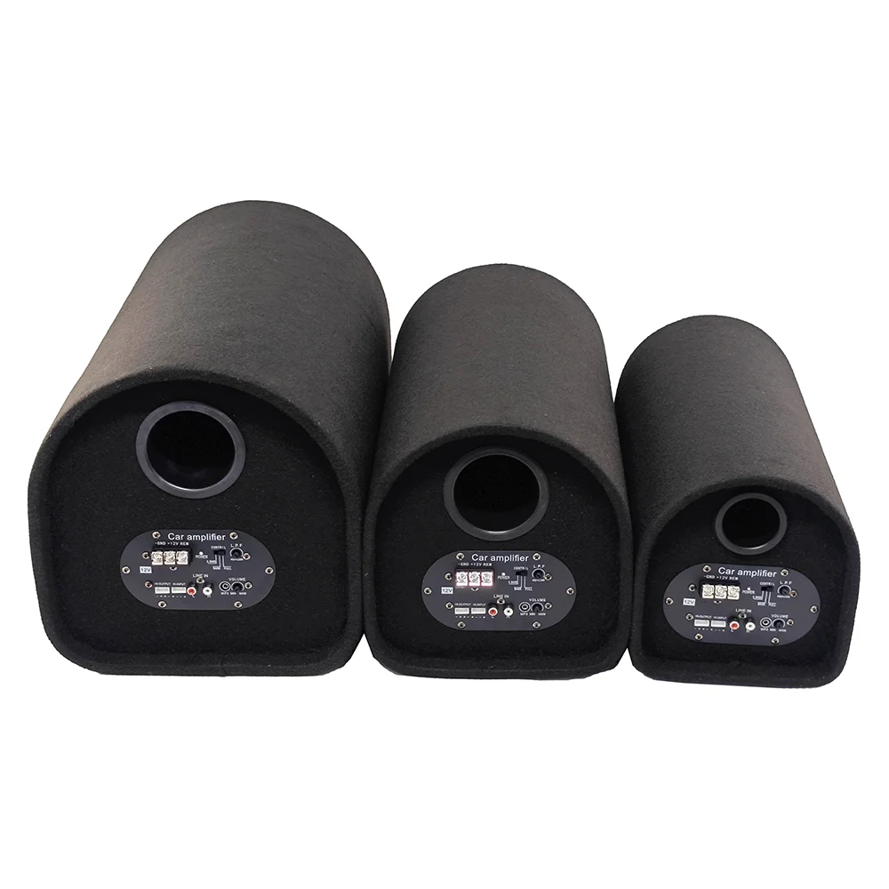 8 inch car audio subwoofer tunnel type car subwoofer speaker DC 12V