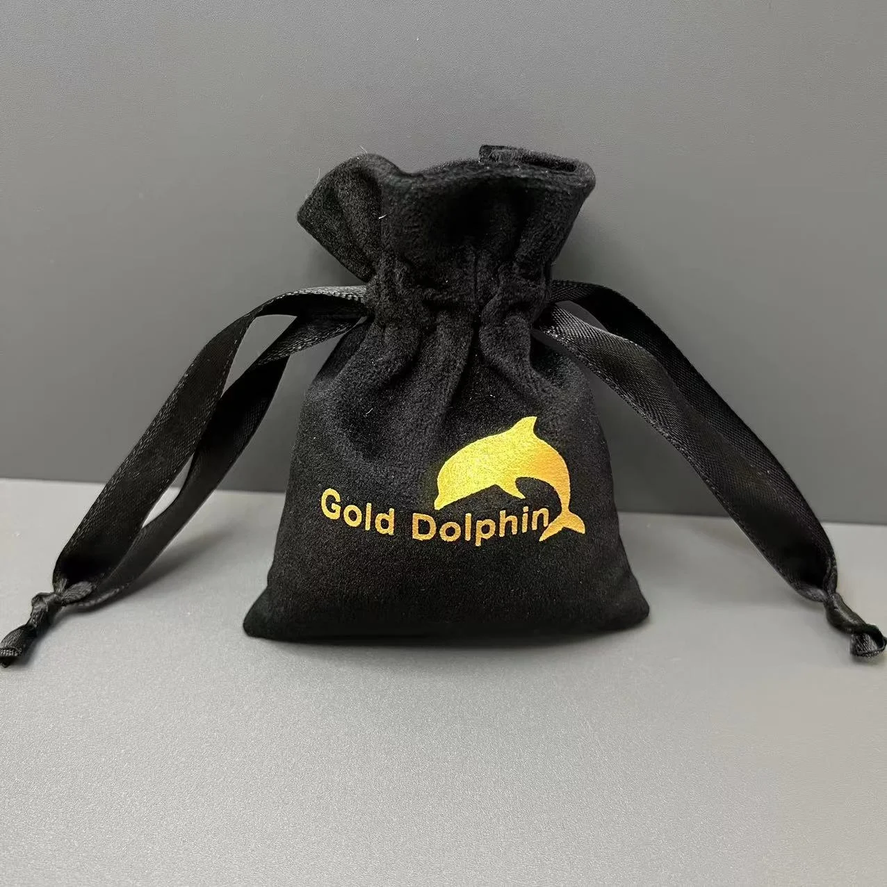 Colorful Small 8x10cm Hat Dust Bags with Draw String Velvet Dice Bag