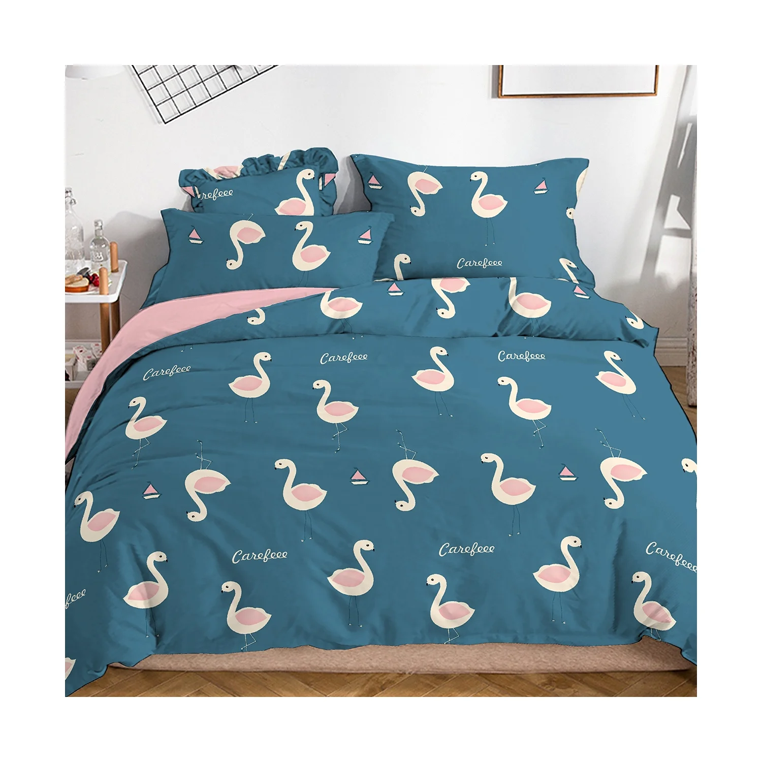 Printed microfiber polyester disperse printing home textile fabric