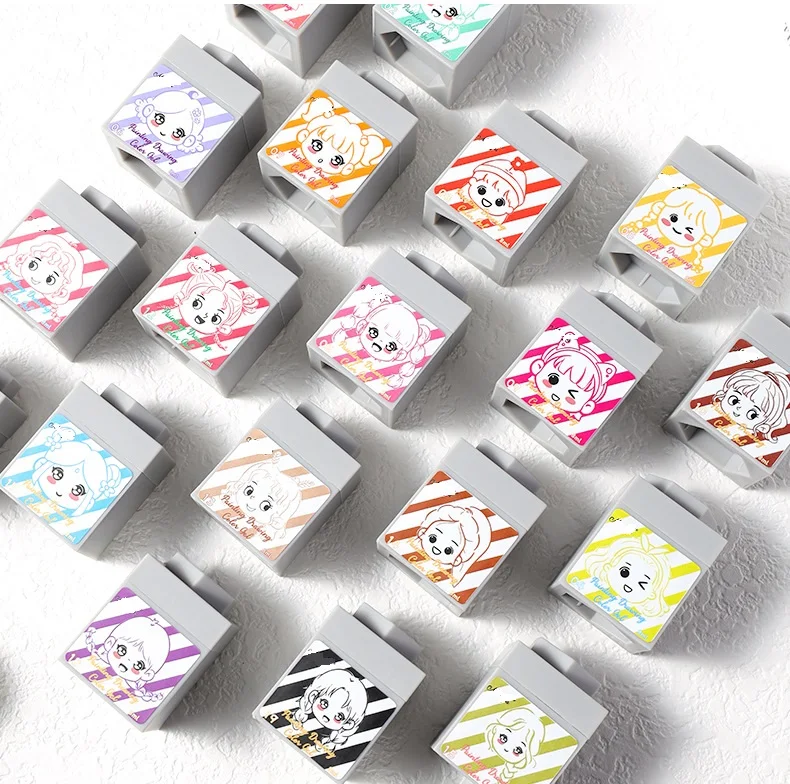 2024 NO Wash Quick Drying Nail Painted Gel Building Block Filling Cartoon Sticker Style Full Color Silky Smoothness Clapping Gel