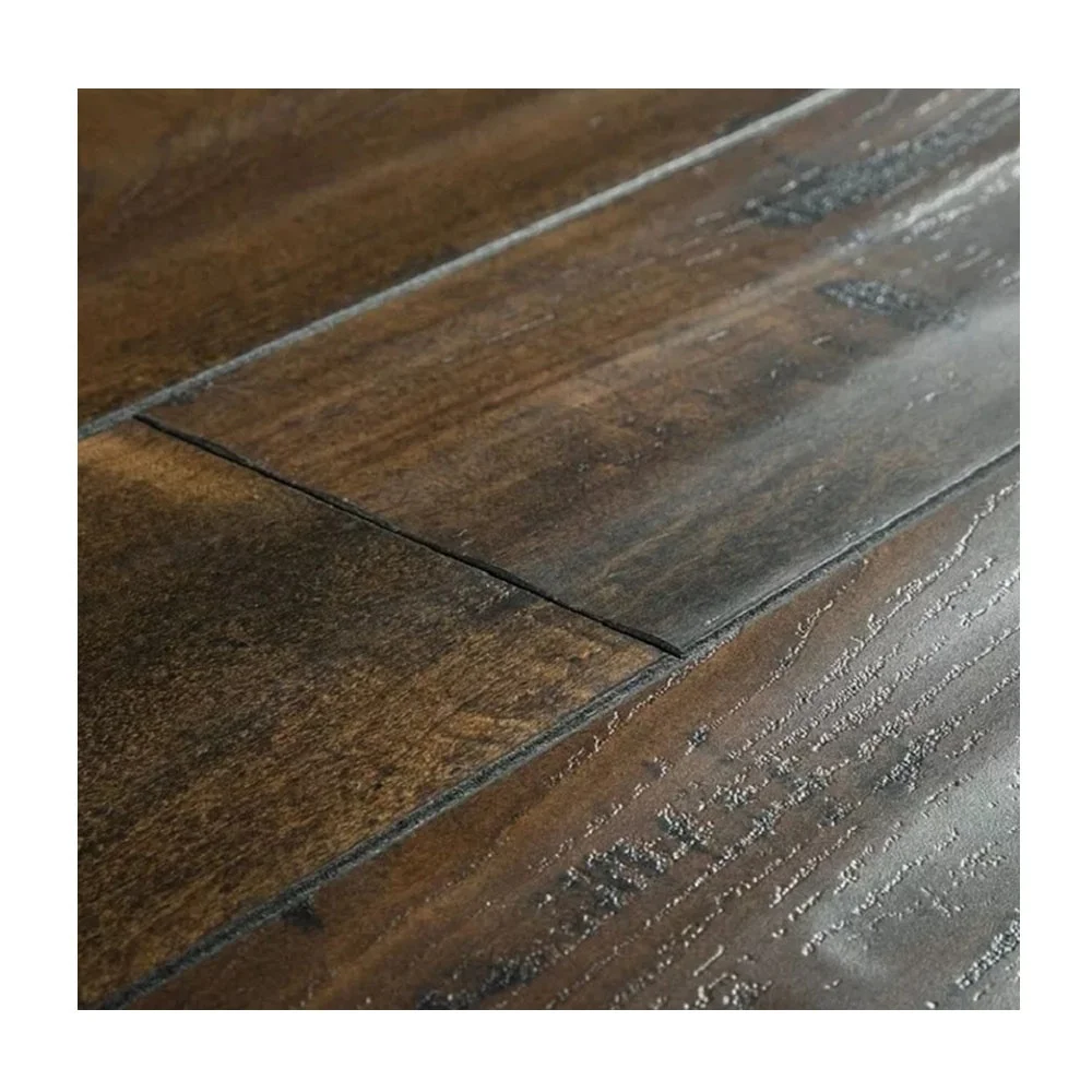 8mm hdf Good Quality Dark Brown  Water Resistant laminate Wood Flooring