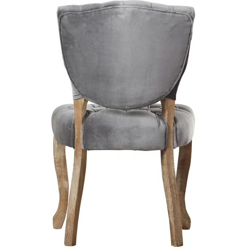 Antique French Furniture Provincial Wood Fabric Vintage Style Solid Room And Cheap Legs Dining Table Chair