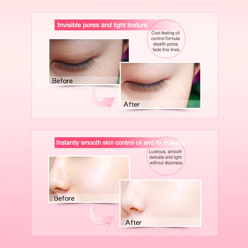 Control oil and brighten invisible pore cream
