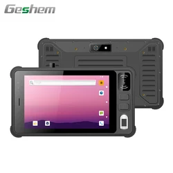 8inch Sunlight Readable IP67 Waterproof Handheld Rugged Android Tablet with 2D Barocde Fingerprint NFC