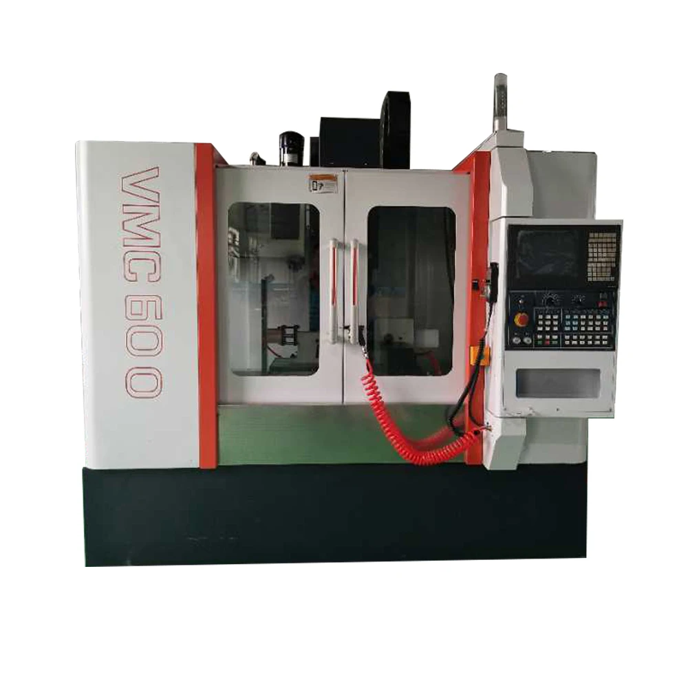 VMC600L точный линейный направляющий рельс 3 оси 4 оси 5 оси ЧПУ металлообрабатывающий центр вертикальный фрезерный станок для продажи