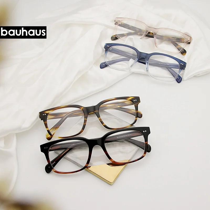 Bauhaus Factory Wholesale Cheap Acetate Eyeglasses Spectacle Frame