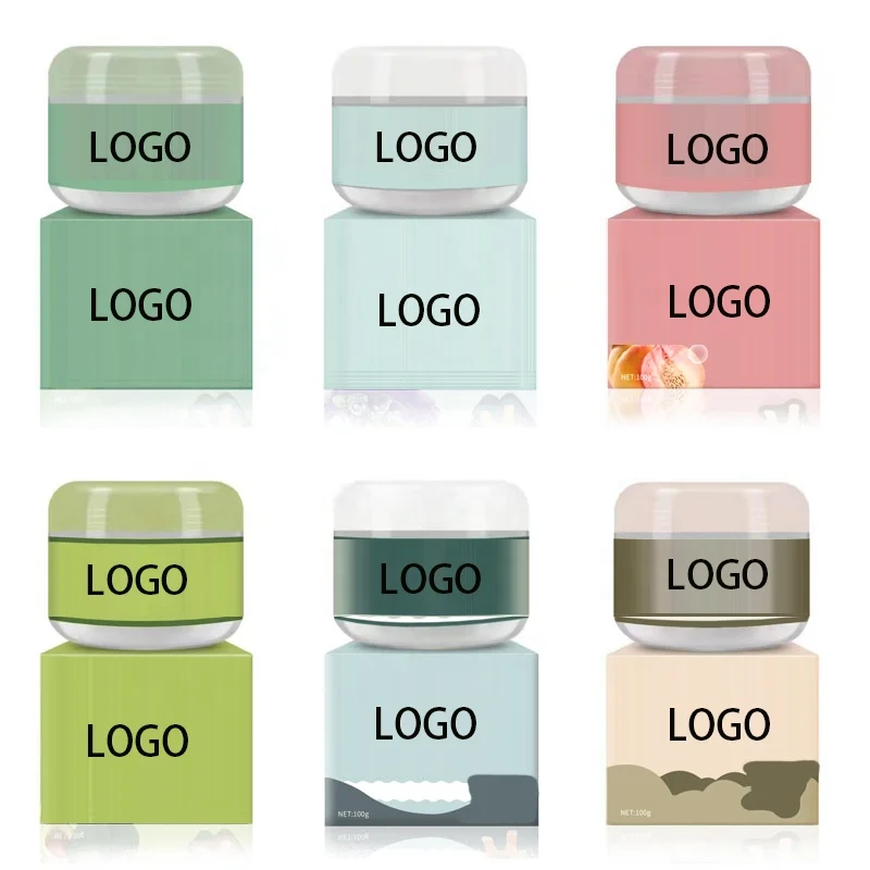 Частная марка для ухода за лицом, средство для удаления черных точек, гладкая кожа, натуральная лечебная глиняная маска зеленого чая