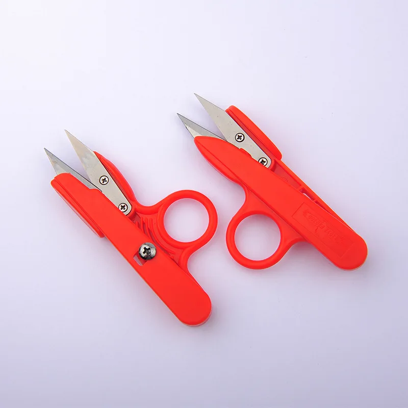 High Quality Plastic Handle Eagle Yarn Cross Scissors Household Sewing Scissors Thread Bonsai Pruner Cutter