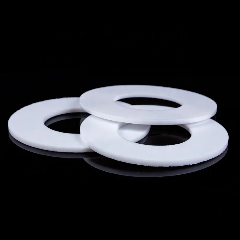 China supplier die cut PTFE washer flat ring gasket for mechanical