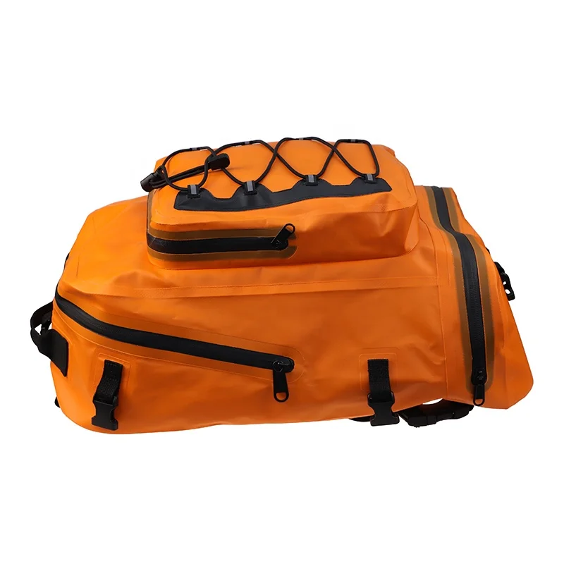 500D Pvc Rear Bike Pannier Saddle Bike Waterproof Pannier Travel Outdoor Cycling Bicycle Bags & Boxes