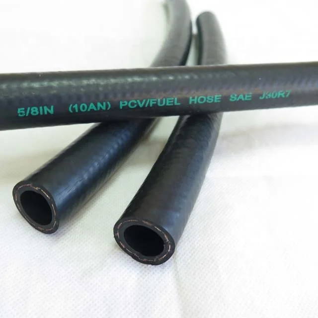 Heat Oil Aging-Resistant Wrap Surface Black Diesel Submersible An6 Braided Fuel Hose