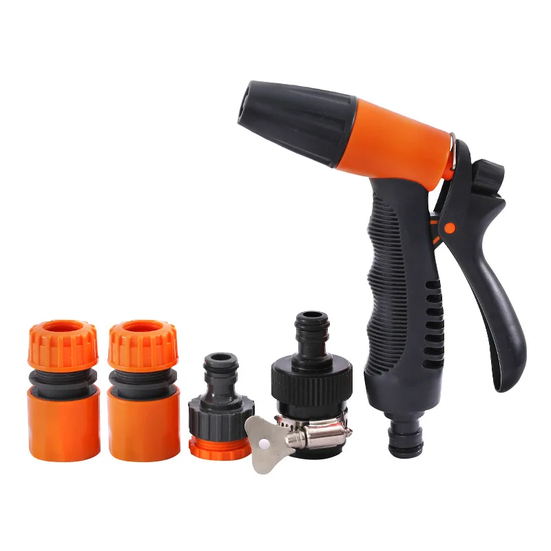 meiyuyuanlin factory direct home car wash water gun set garden hose nozzle plastic watering flowers