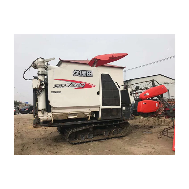 
High Efficiency Paddy Rice Combine Harvesting Machine Mini Grain Harvester Combine 