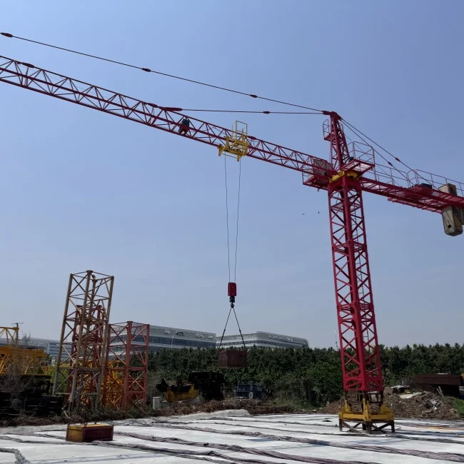 QTZ25 ascensional Tower Crane