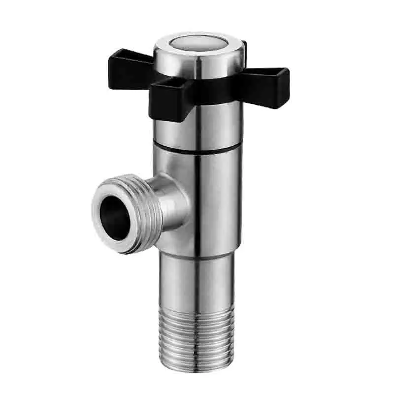 Bathroom Fittings 1/2 Inch 90 Degree SUS304 Washing Machine Angle Seat Valve
