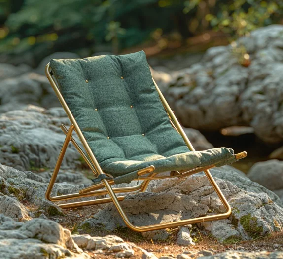 Luxury Old Folding Outdoor Lounge Portable Chairs Light Weight Foldable