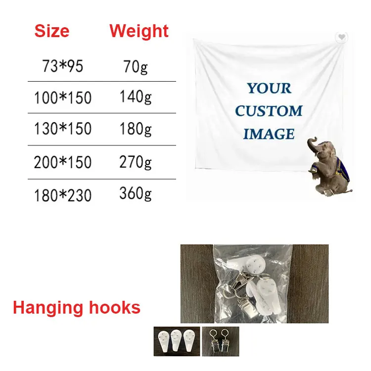 Indian Fatima Hamsa Hand Tapestry Hippie Hippy Wall Hanging Psychedelic Religious Tapestries