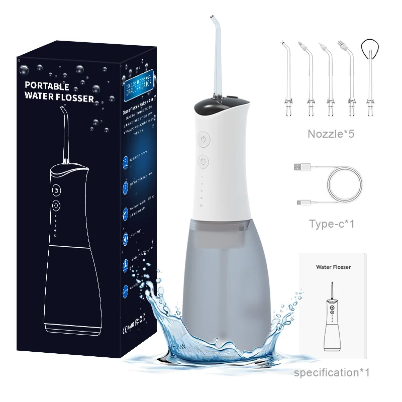 New Arrival Water Pick Flosser Toothpick Teeth Cleaning Oral Care Appliances Device Dental Cordless Oral Irrigator Water Flosser
