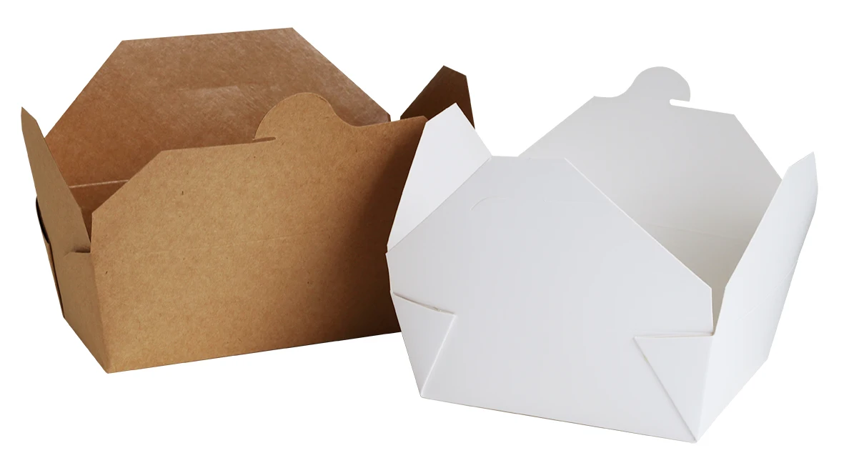 Disposable packing box food takeout packaging snack lunch paper box