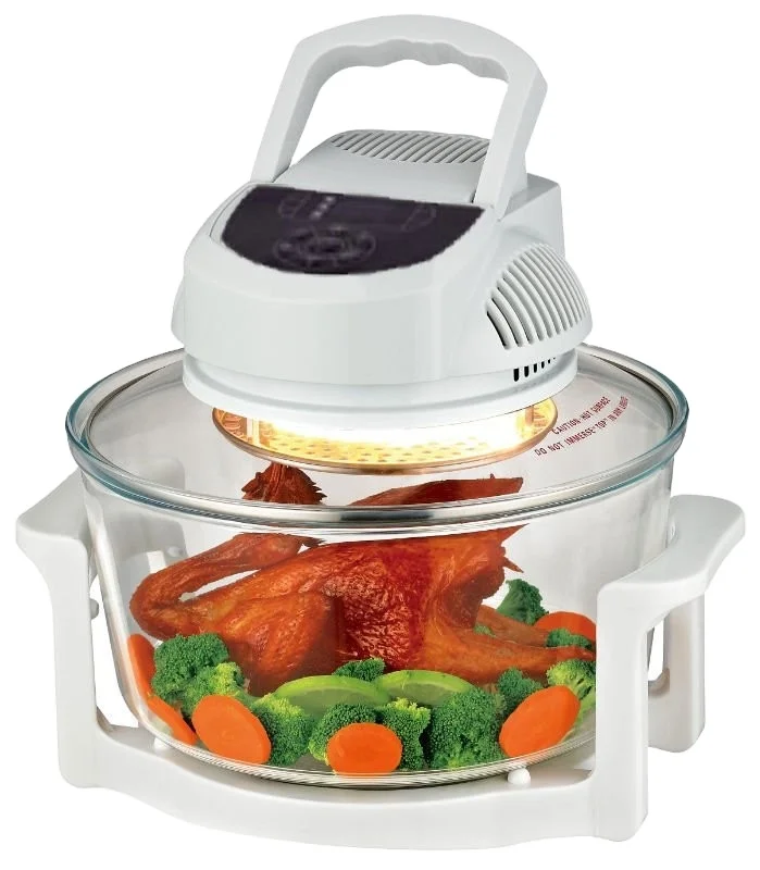 Factory Custom Big Capacity Halogen Fast Cook Electrical Round Oven