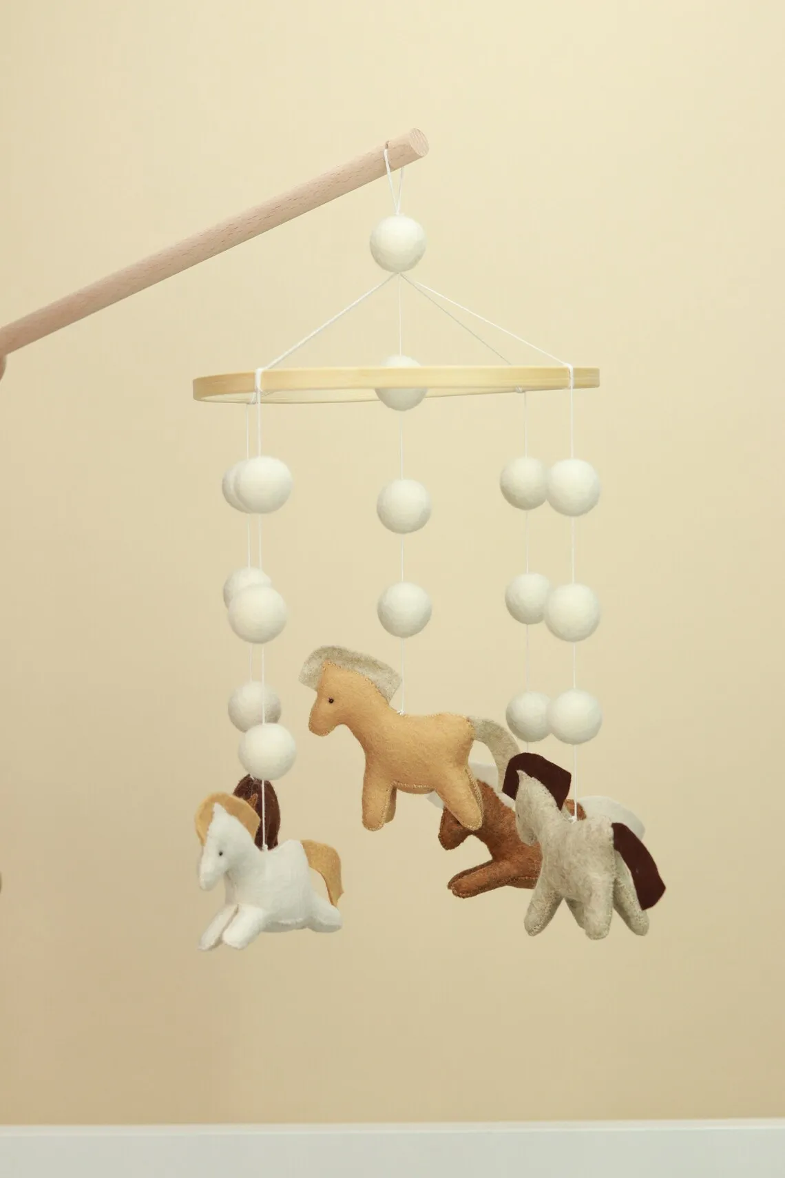 Western Nursery Decor Cowboy Baby Crib Mobile Southern Charm Country Boy Girl Farm Life Horses Mobile