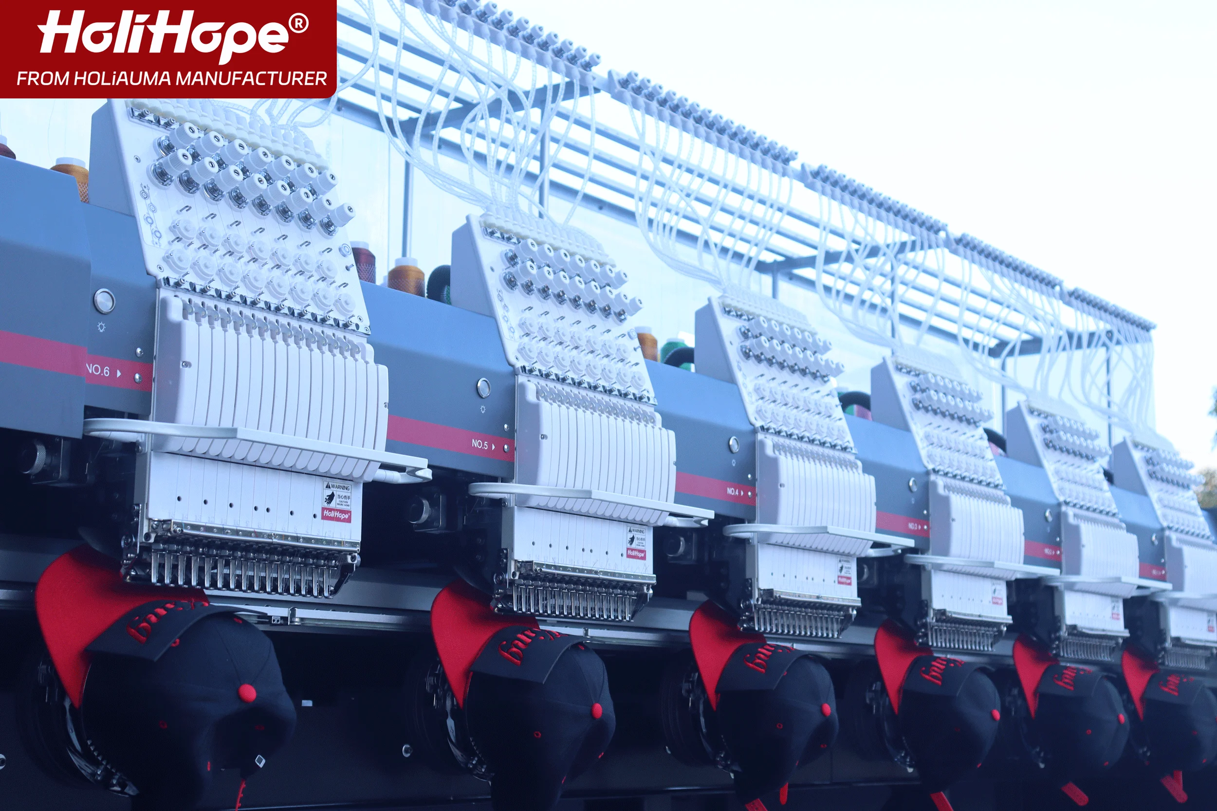 Cheap Price 15 Needles 6 Head Embroidery Machine in Hot Sale 3D Cap T-shirt Flat Industrial Computer Embroidery Machine With CE