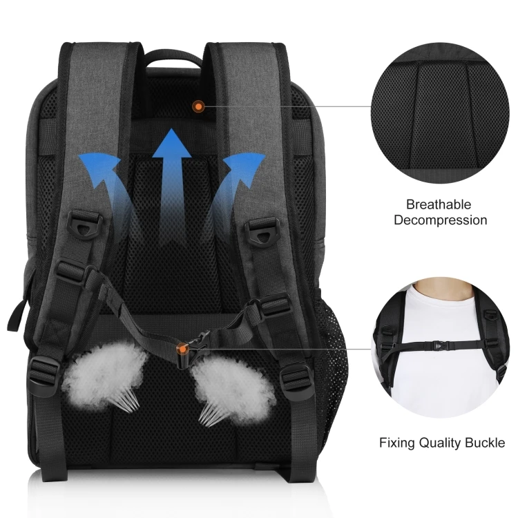 Explosive New Products PULUZ Outdoor Portable Camera Dual Shoulders Backpack Laptop Bag Outdoor Shoulder Bag Backpack
