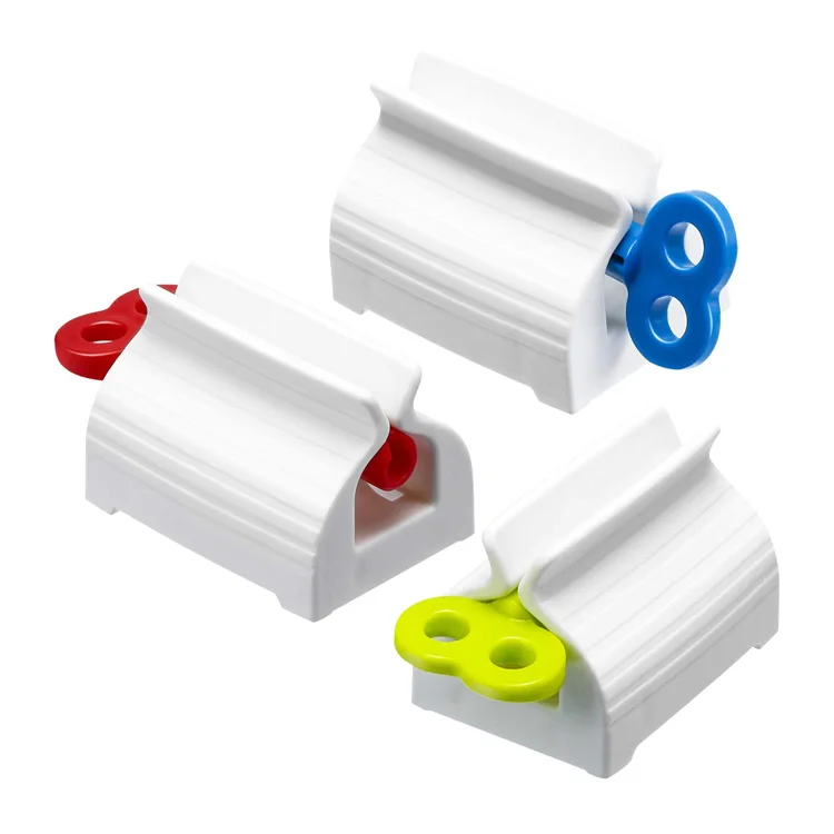 Bestlife Bathroom Rolling Tube Rotate Toothpaste Squeezer Holder Toothpaste Dispenser